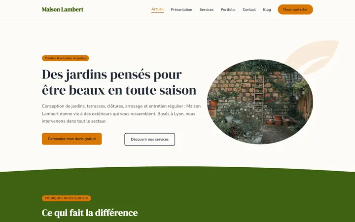 Anteprima reale dello stile Natura